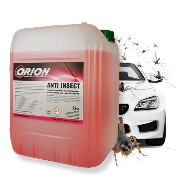  Anti Insect ( 22 Kg ) Bogarak a rovarok eltávolítására a járművek felületéről 