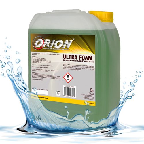 Aktív hab - Ultra Foam (5 L) Tömény, semleges autósampon koncentrátum