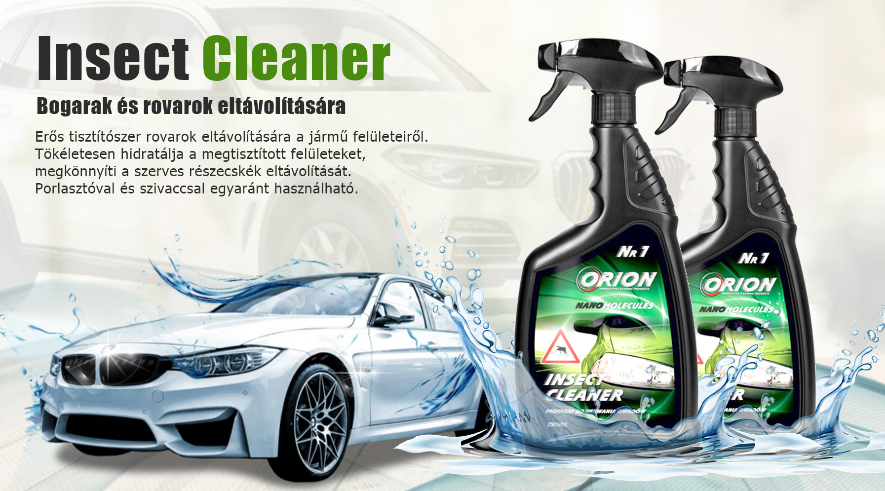 Insect Cleaner bogároldó spray
